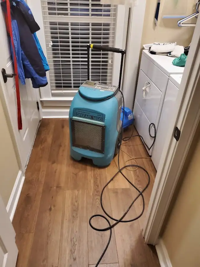 Commercial dehumidifier deployed for Flood Damage Cleanup in Hardeeville