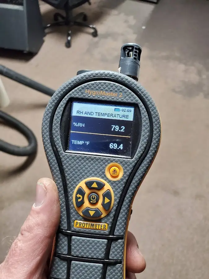 Moisture meter humidity assessment for Mold Remediation & Removal in Hardeeville